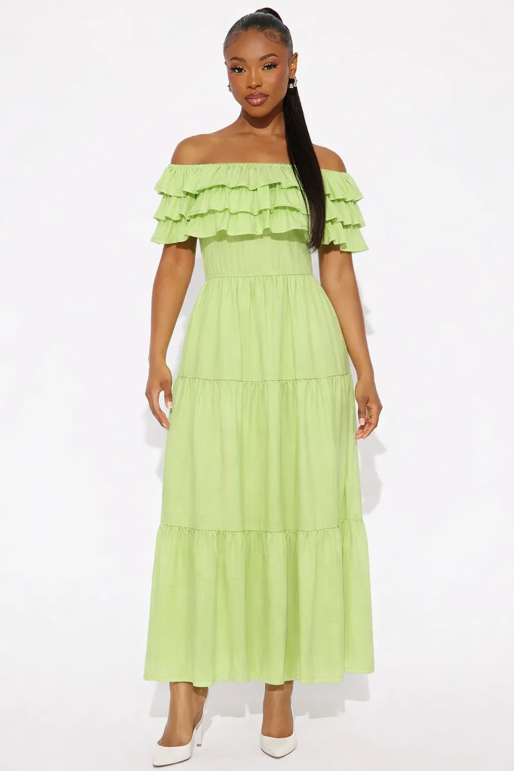 KOREAN SILK ETHERIAL MIDI – WEIGHTLESS ELEGANCE | MDU2856