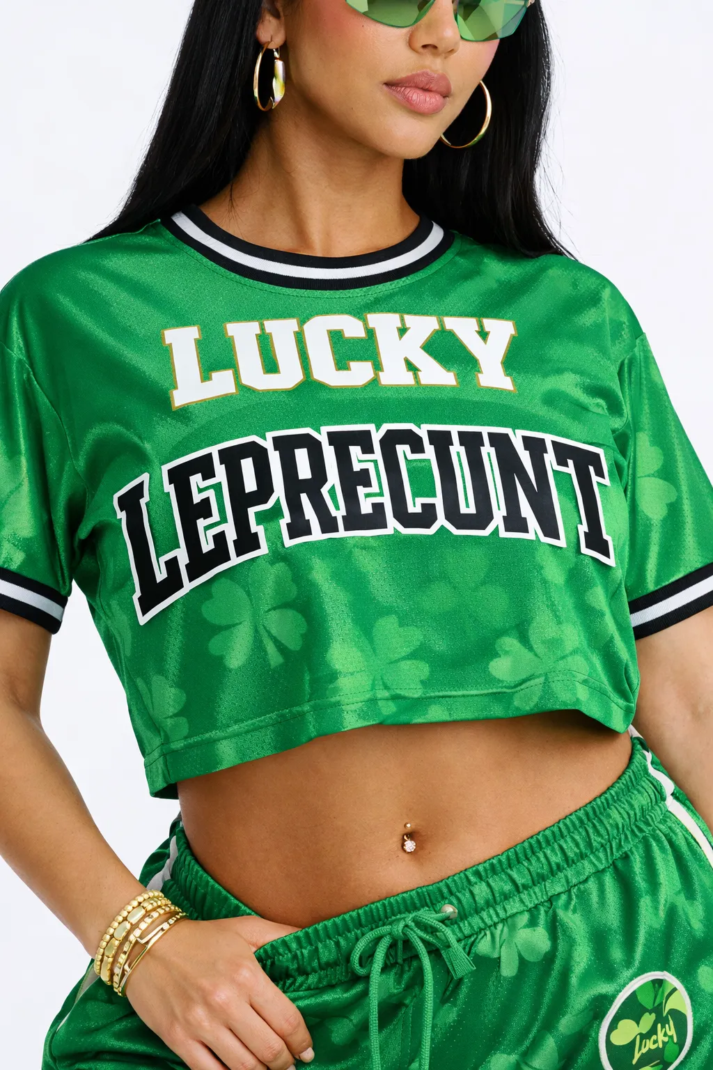 Alternative view of ST. PATRICK’S ATHLEISURE SET – VIBRANT FESTIVE CHIC | MDU385US