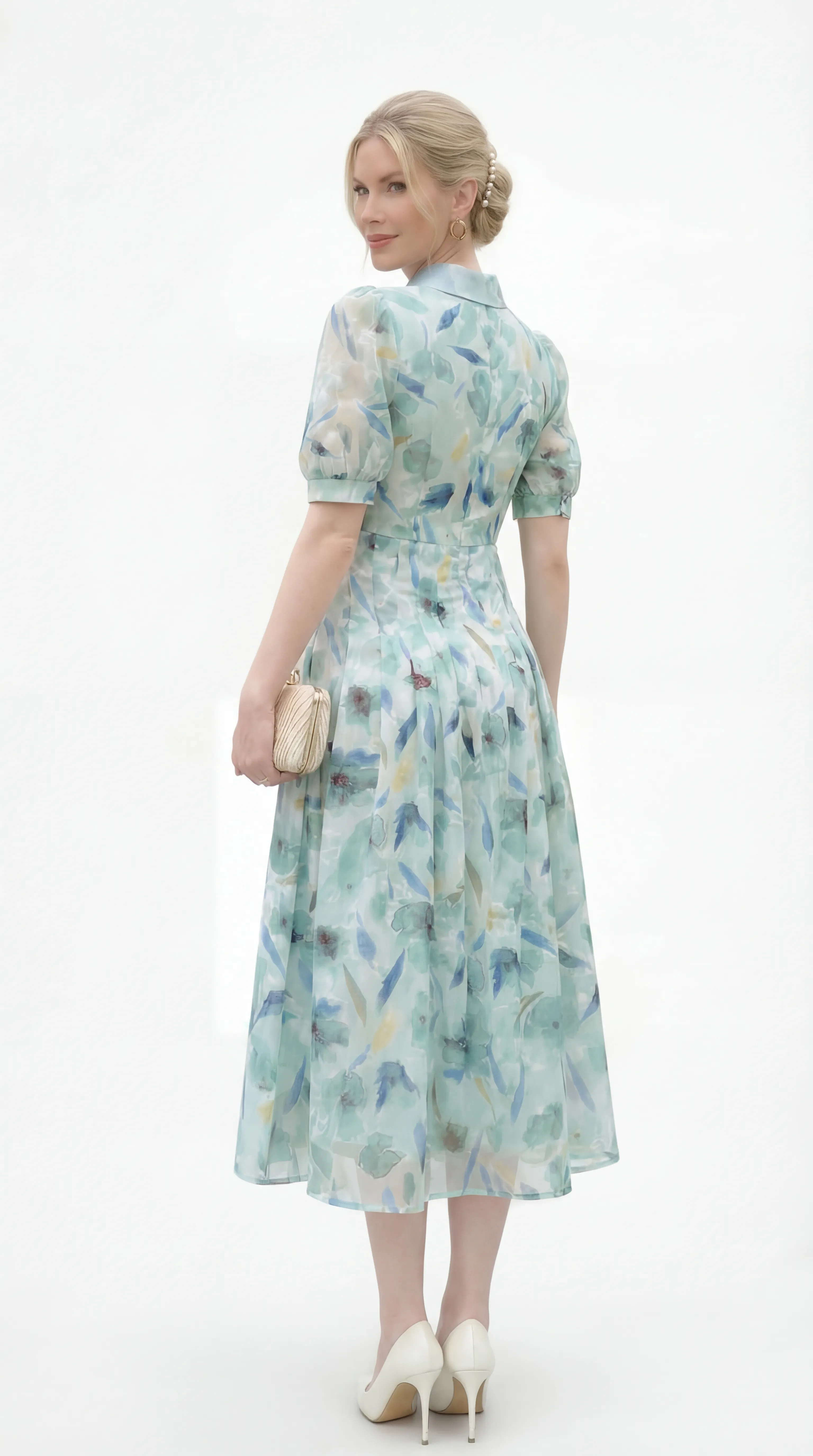 Alternative view of TIMLESS BOTANICAL ELEGANCE – PREMIUM KOREAN SILK | MDU2811