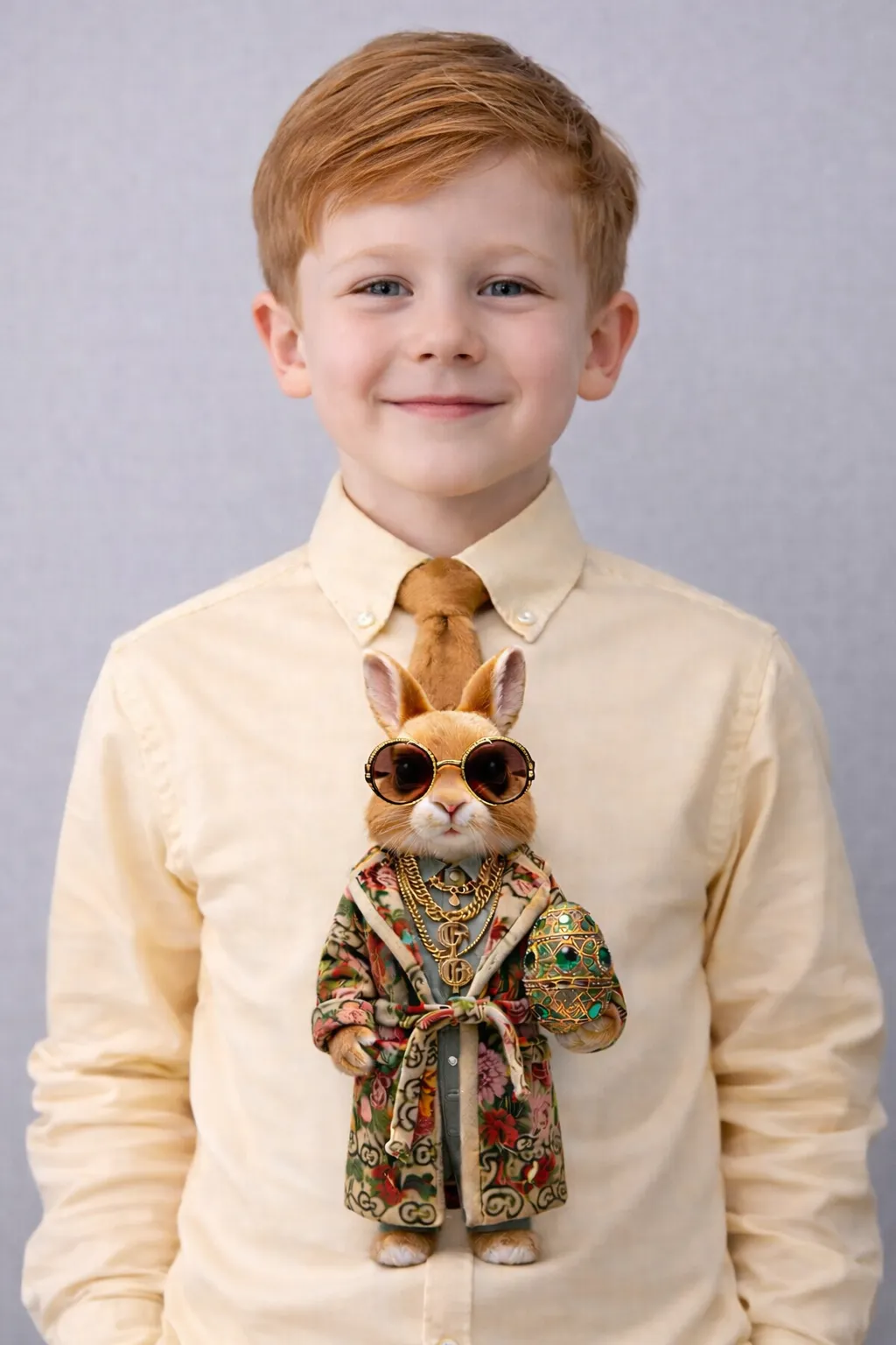 ROYAL GARDEN PARTY NOVELTY TIE – PREMIUM PRINTED SILK | MUS487