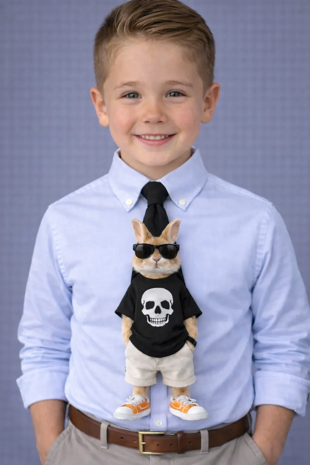 ROCKSTAR REBEL NOVELTY TIE – PREMIUM PRINTED SILK | MUS491