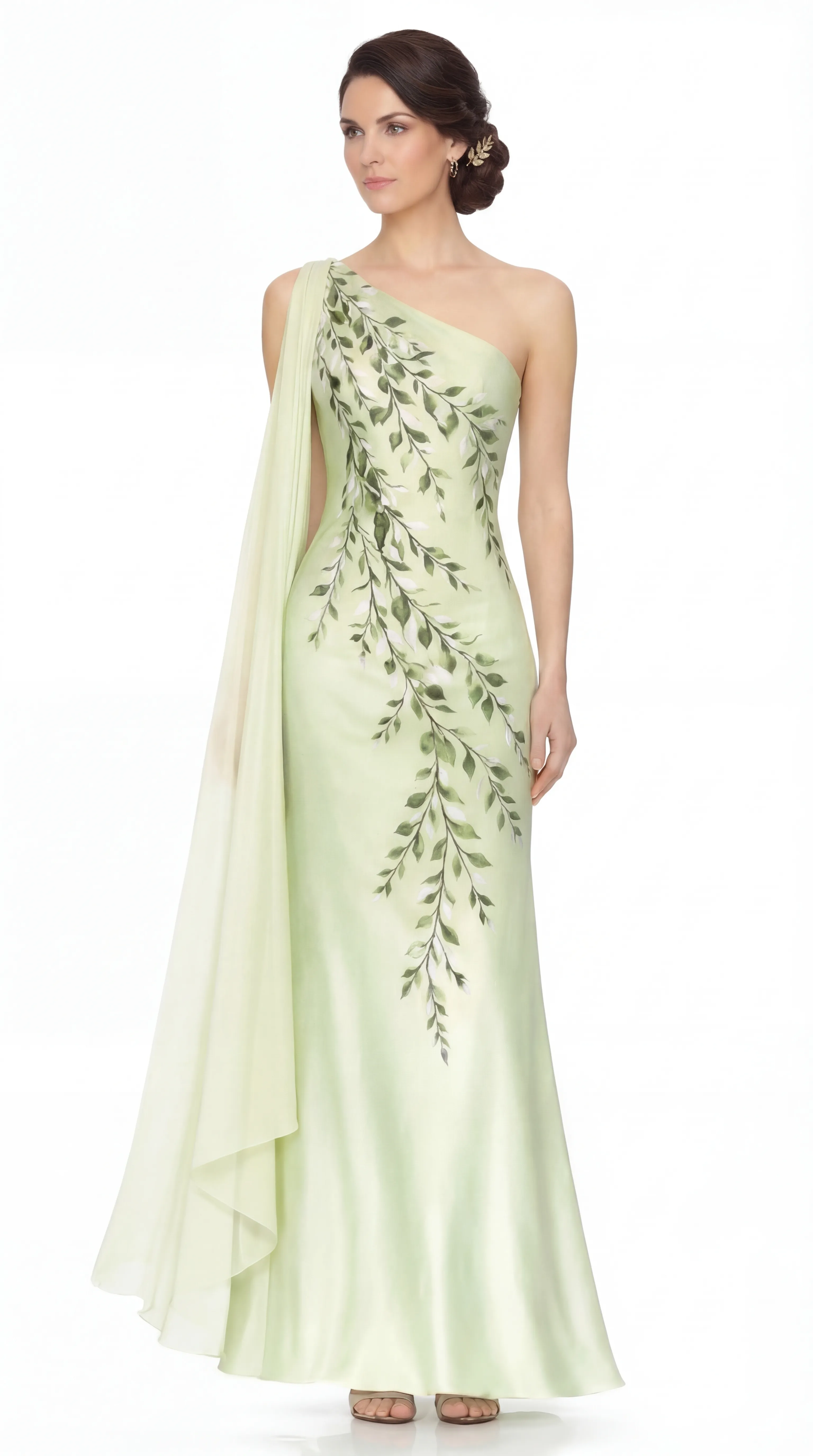 SOFT CONTOUR SILK DRESS – PRINTED TƠ SILK | MUS516